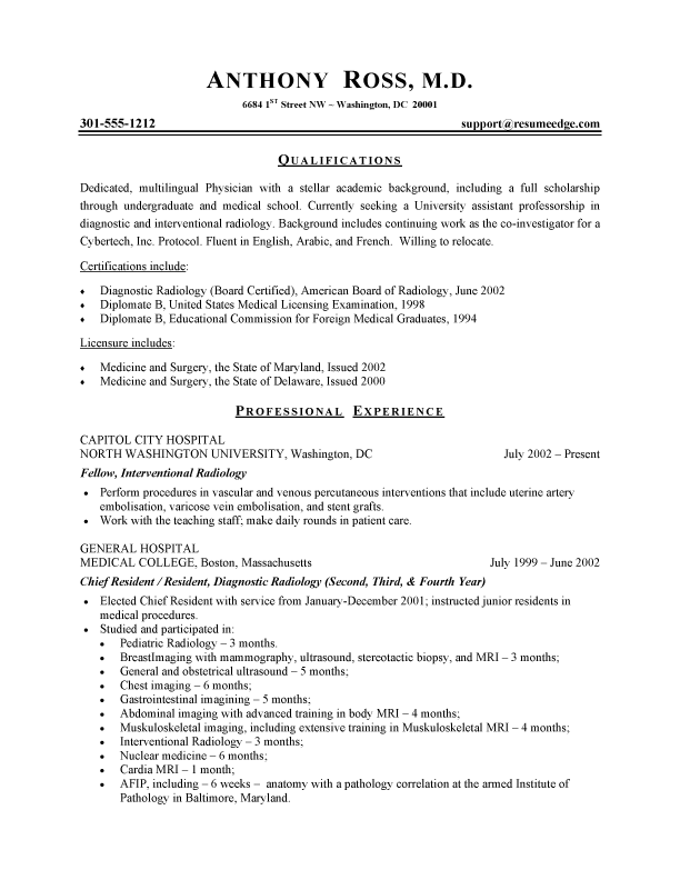 format of resume. cv format. Assistant Resume